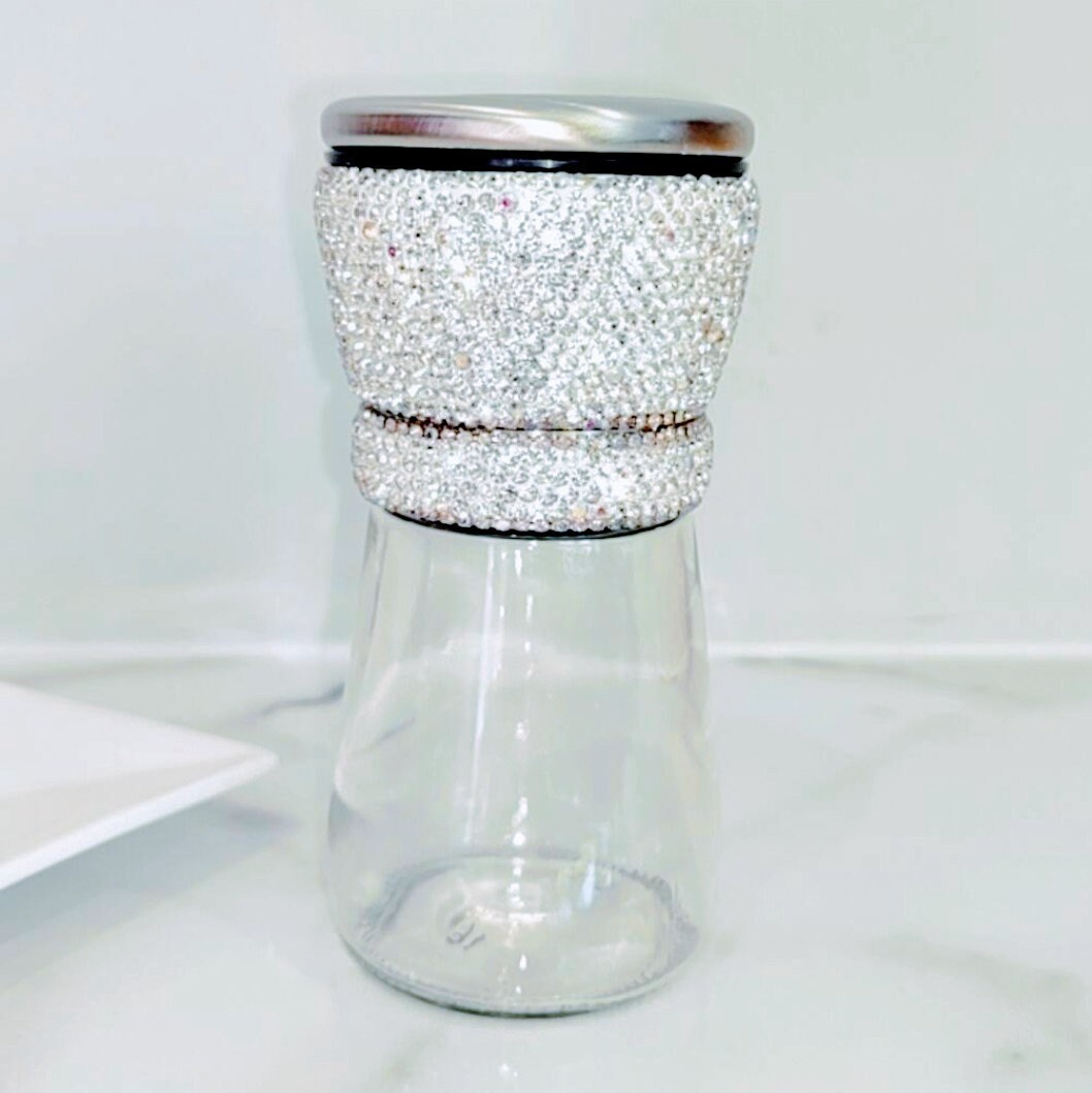crystal pepper mill