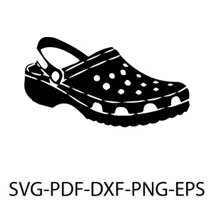 Croc Shoe Svg, Croc Shoe Png, Croc Shoe Clipart, Croc Shoe Vector,croc ...