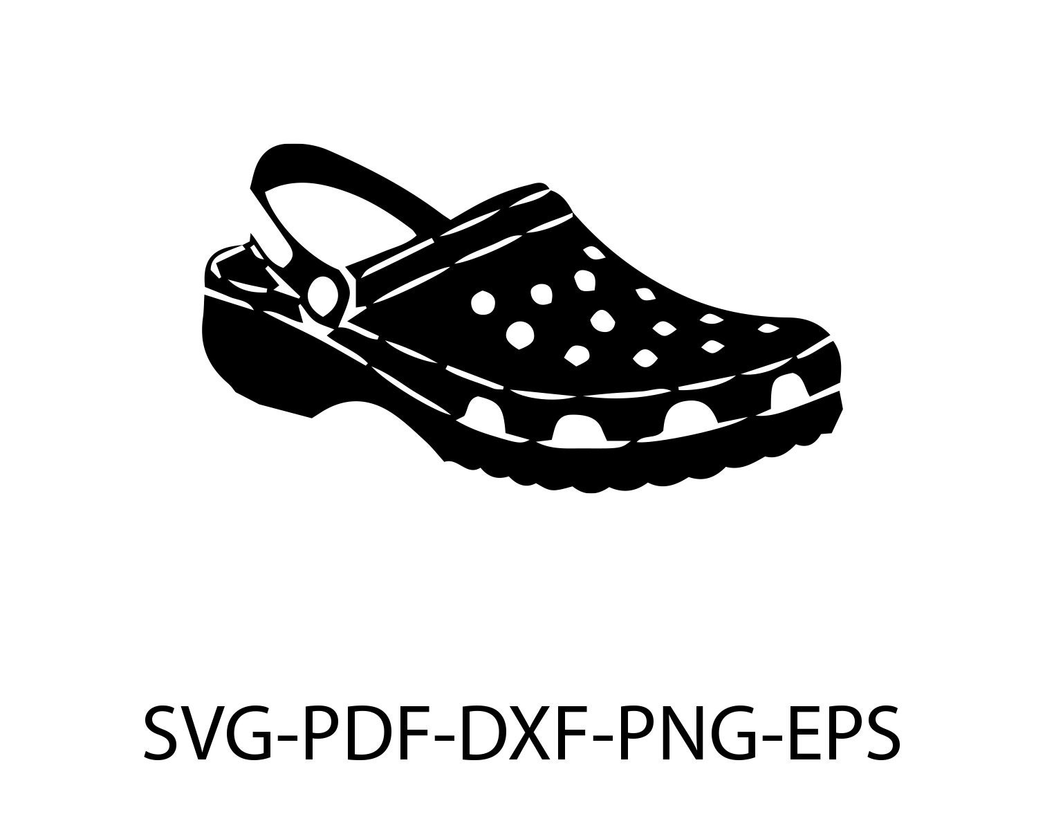 Croc Shoe Svg, Croc Shoe Png, Croc Shoe Clipart, Croc Shoe Vector,croc