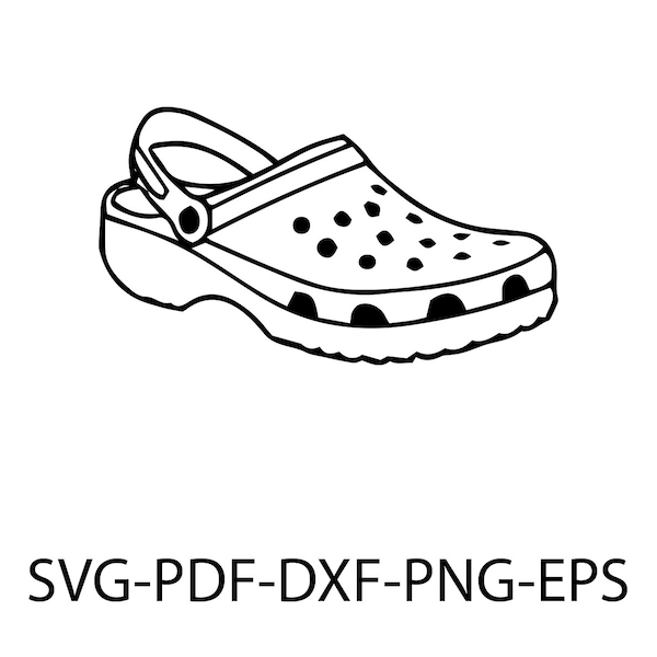 Crocs Svg - Etsy