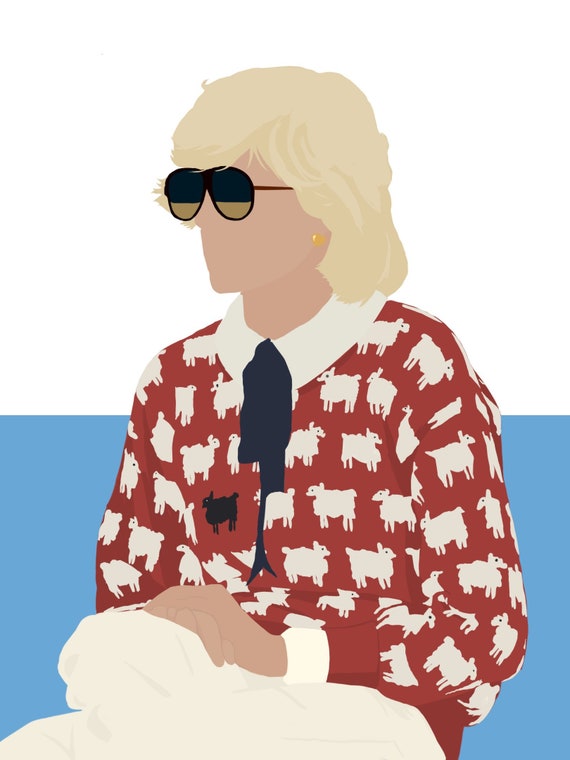 Princess Diana Print - Etsy