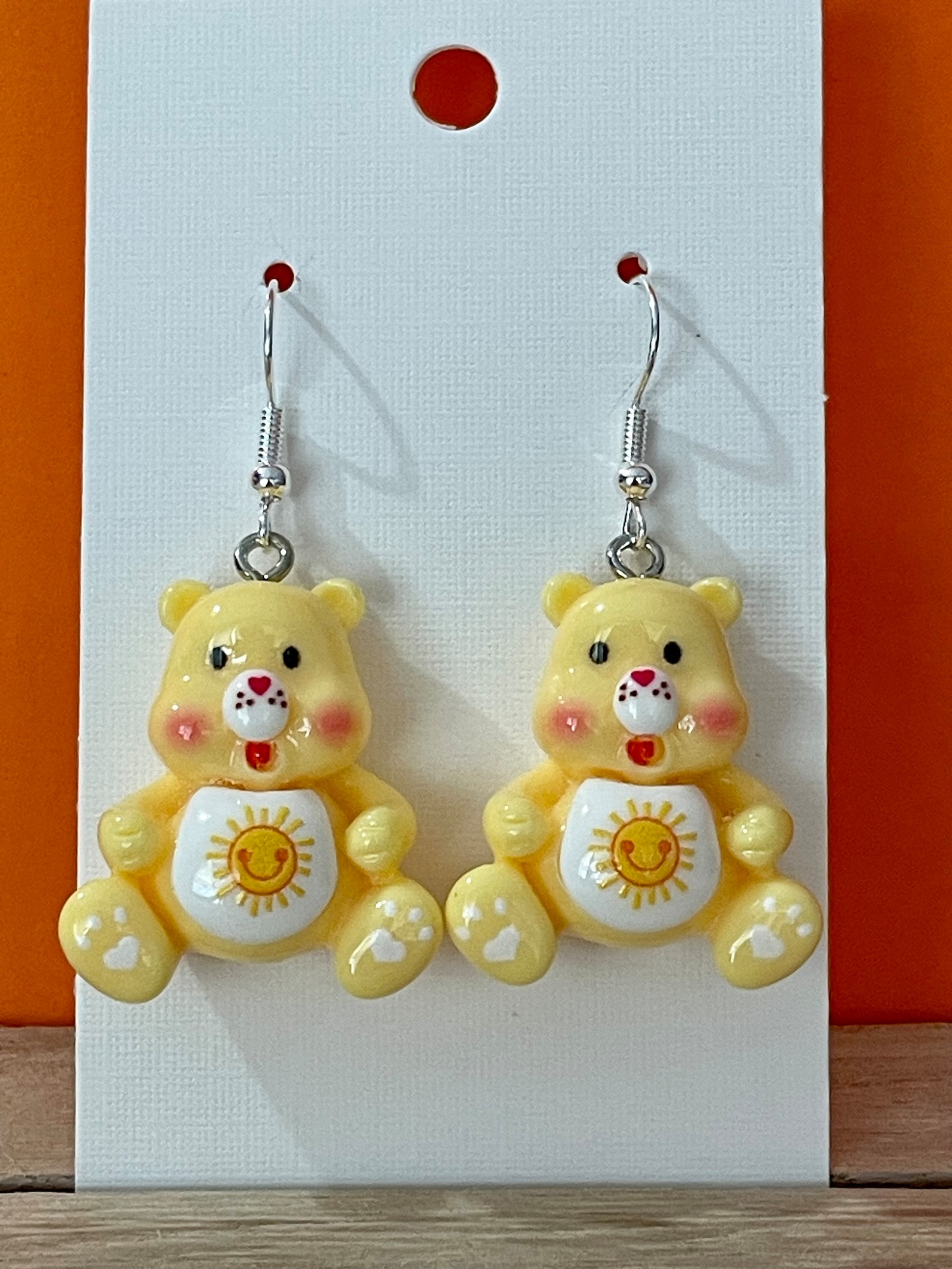 Colourful Cute Care Bear Earrings Etsy