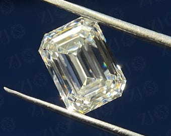 1.63 Carat Emerald Cut Lab Grown Diamond: F VS1 IGI Certified