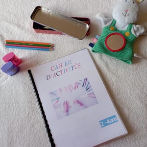 Libro de actividades para niños.