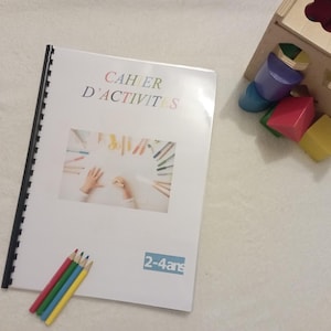 Libro de actividades para niños.