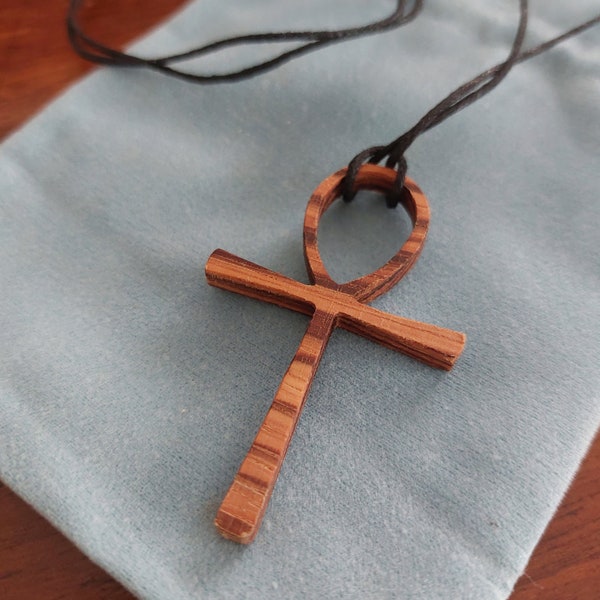 Croce legno corpo e retro metallo rosari fai da te | vendita online su