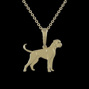 Delicate  boxer pendant |  digital file