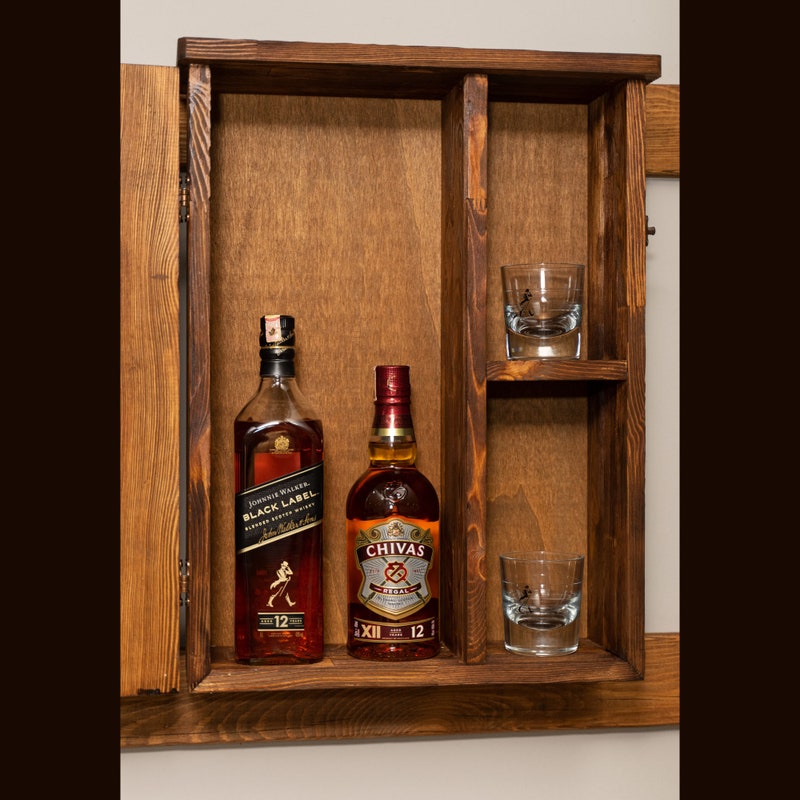 Wall Bar Cabinet - Etsy