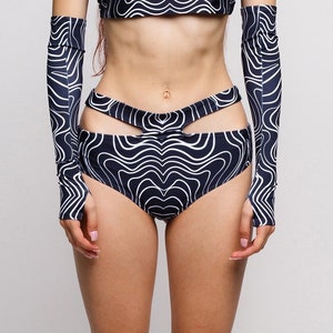 Rave Cutout Shorts, Festival Shorts, Rave Festival Shorts, Party Shorts, Women Party Clothing, Burning Man Wear, Rave Wear Fashion Style