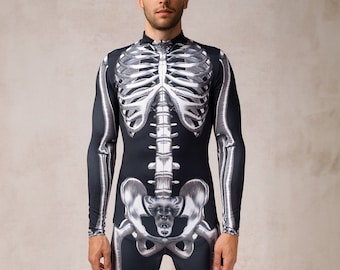 Silver Skeleton Costume, Skeleton Costume, Halloween Costume Men, Halloween Adult Costume, Halloween Costumes Men, Matching Couple Costumes