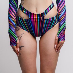 Woman Festival Shorts, Rave Colorful Shorts, Festival Shorts, Rave Shorts, Women Party Clothing, Burning Man Wear, Rave Wear Fashion Style