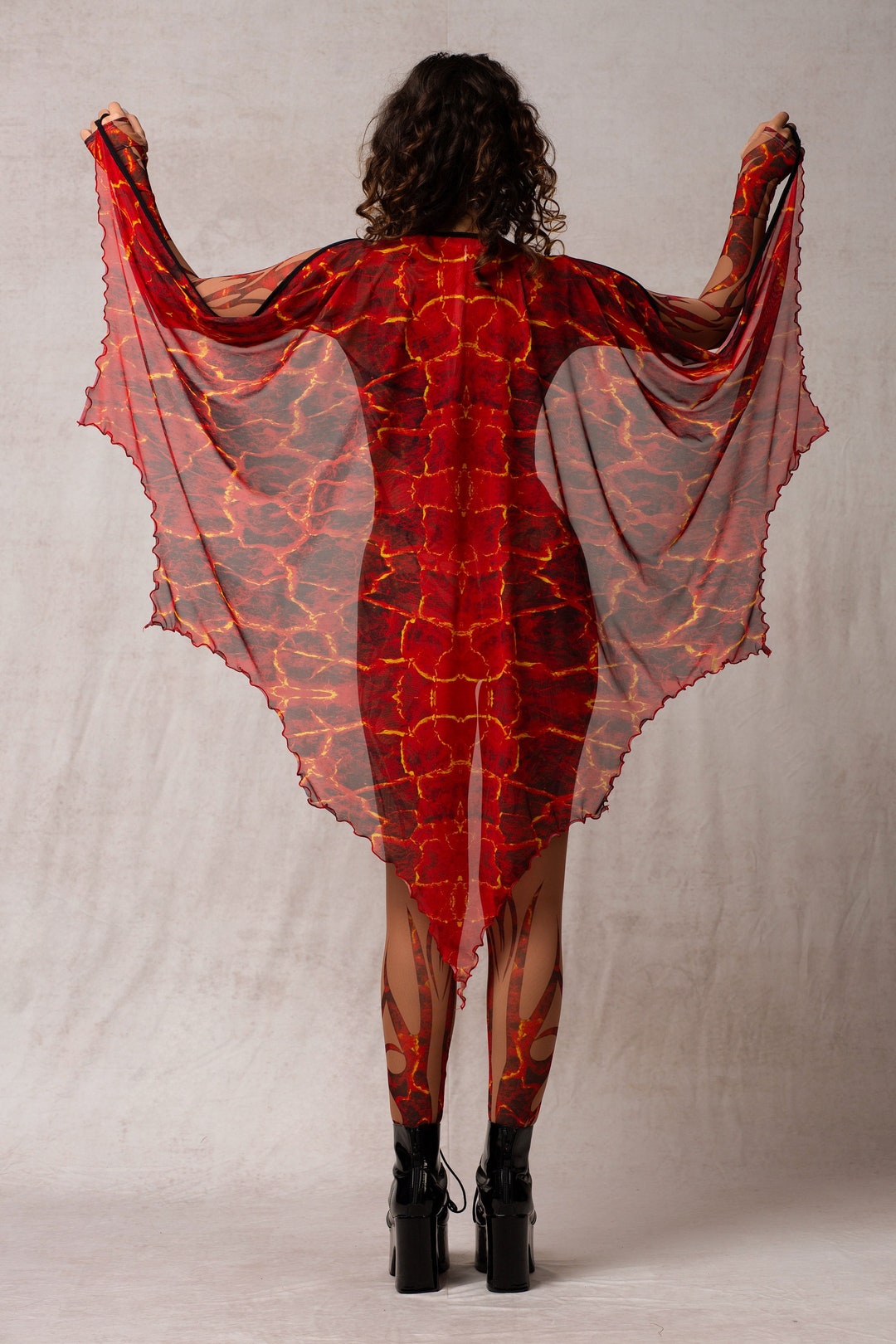 Halloween Wings for Women Halloween Mesh Wings Transparednt Etsy