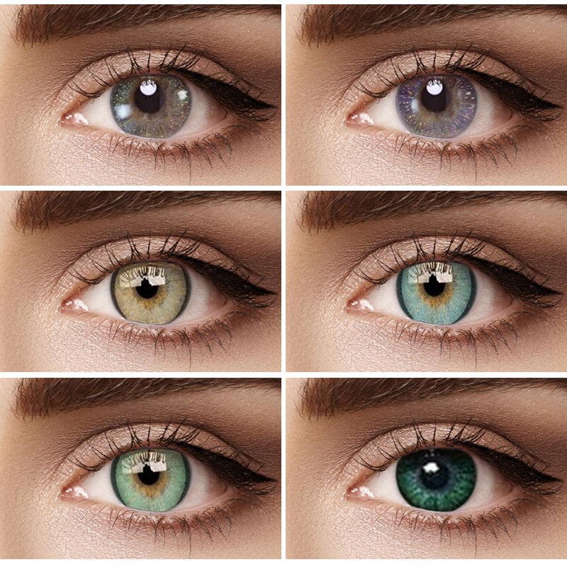 Colored Contacts for Eyes - Etsy Colored Contacts for Eyes - Etsy