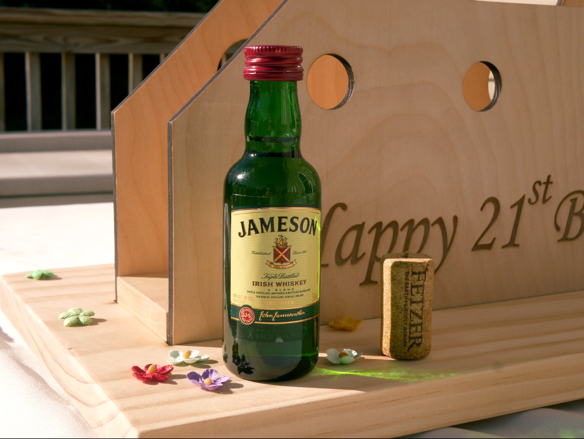 Personalized 21st Birthday Mini Liquor Bottle Display Custom Miniature personalized-21st-birthday-mini-liquor-bottle-display-custom-miniature