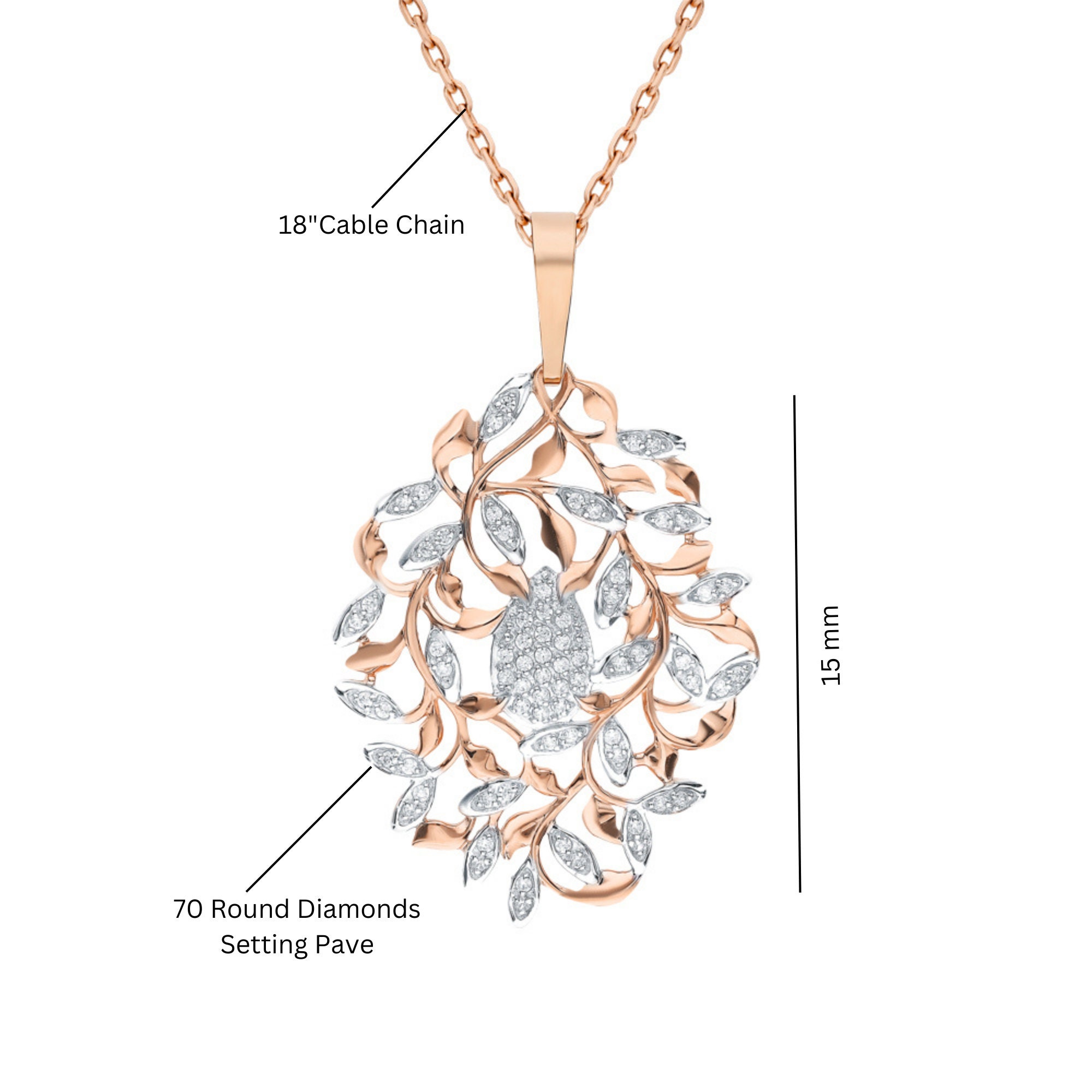 Malabar gold outlet diamond pendant