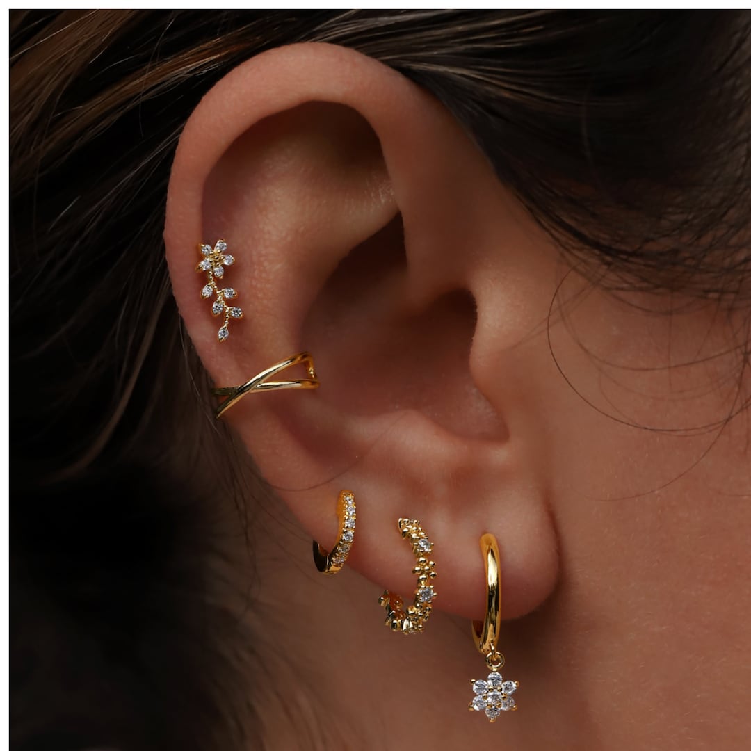 Amazon.com: T-ztoss Leaf Earrings Boho Gold Leaves Drop