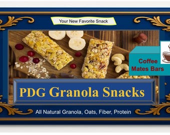 PDG Granola Coffee Mate Bar