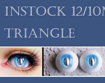 IN STOCK BJD eyes 12mm Triangle