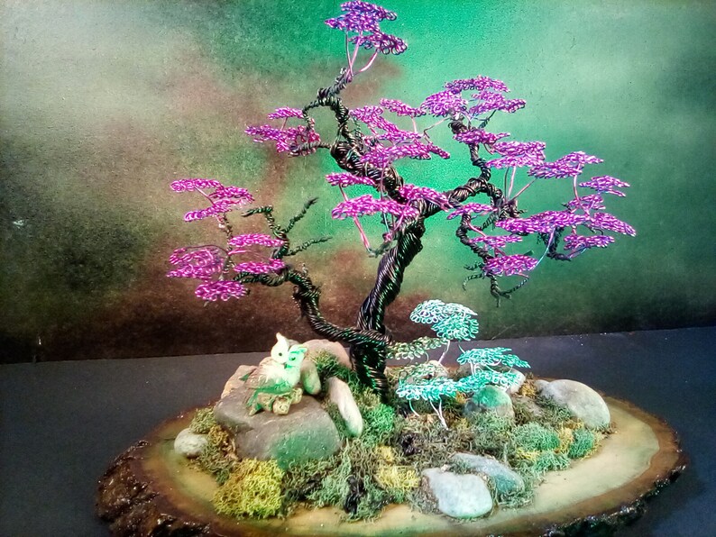 Wire Bonsai Weddings Bday Anniversary Feng Shui Japanese Etsy