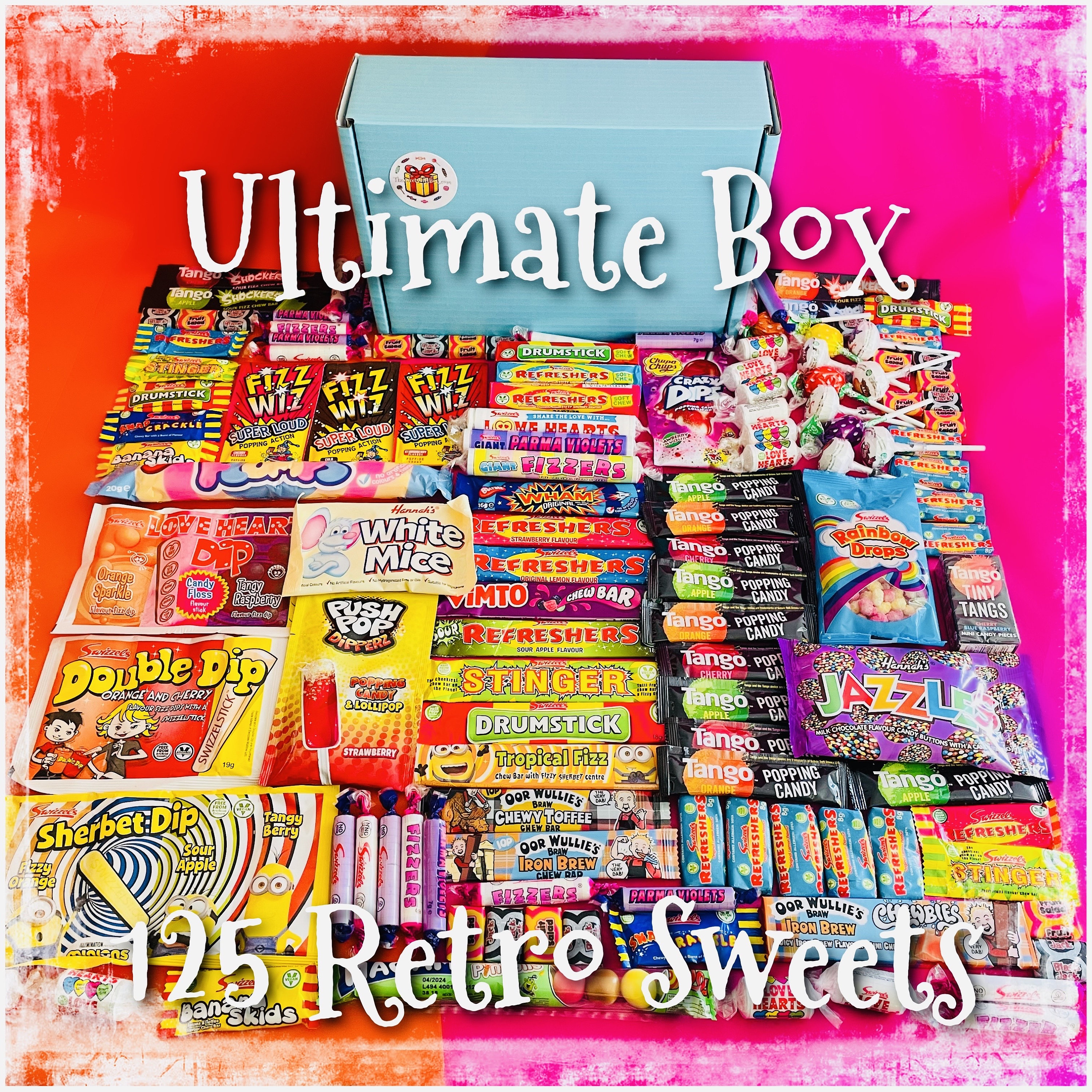 Retro Sweets Gift Box: Personalized Old Fashioned Candy Hamper - Etsy UK