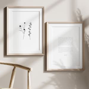 Christian Wall Art Set of 2 Do Not Worry Luke 12 Black and White Modern Christian Art Wall Decor Biblical Wall Art Printable Gift for Her