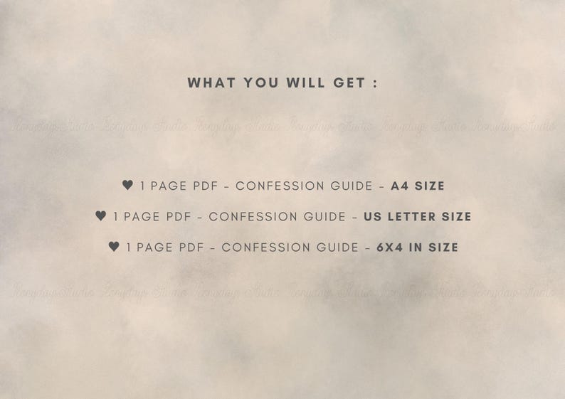 Traditional Catholic Confession Guide | Adult Examination of Conscience ...