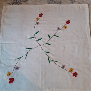 Floral embroidery