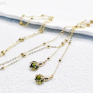Niedliche Cabbage Anhänger Brillenkette, Brillenkette für Frauen, Brillenkette, Brillenkette, Brillenkette, Brillenkette