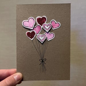 Heart Balloon Card