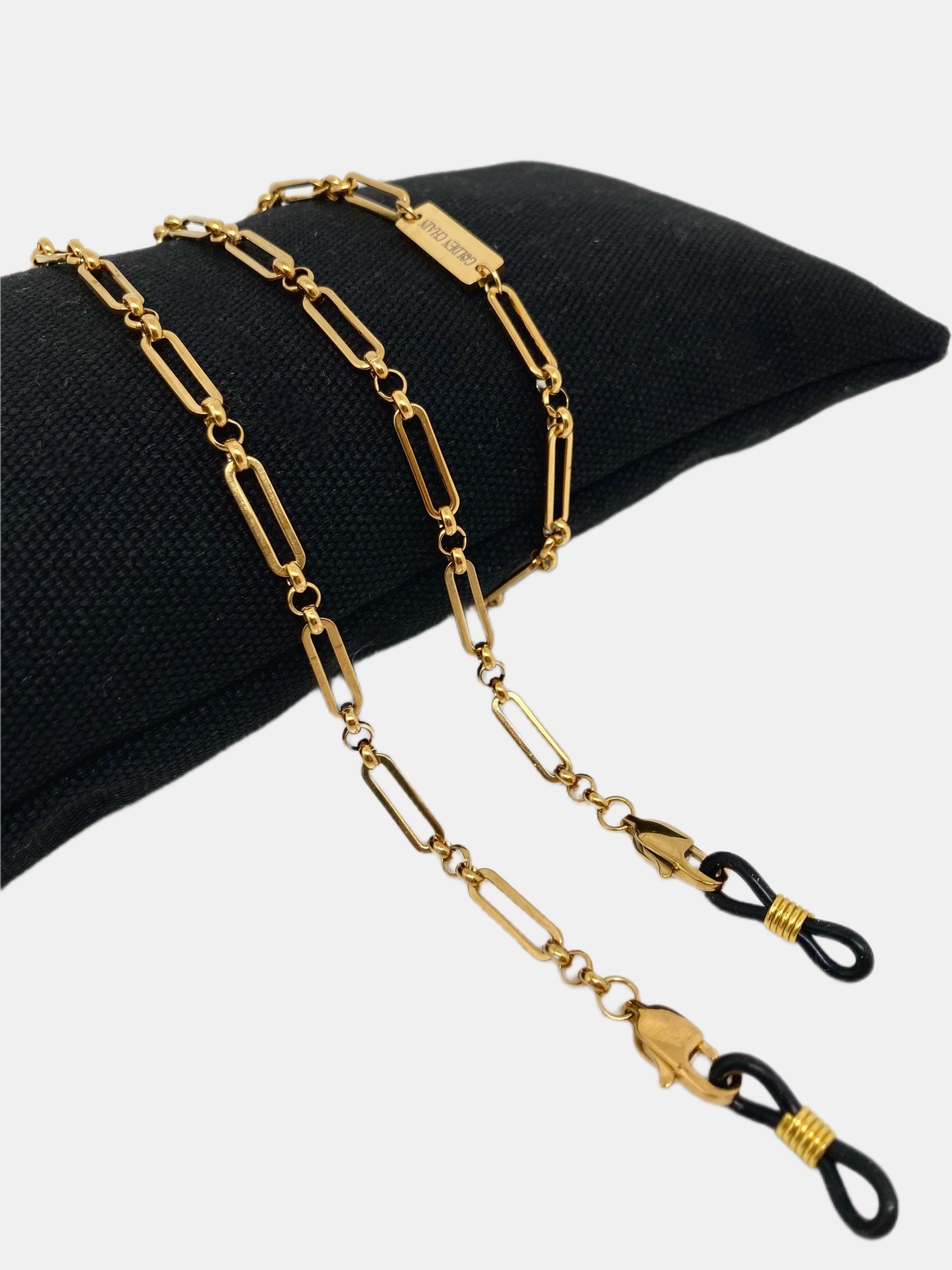 2-in-1 Anti-loss Airpods or Glasses Chain, Stainless Steel 18K