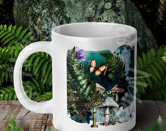 Featured listing image: 20 oz Jumbo Ceramic Mug; Perfect Nature-Inspired Gift