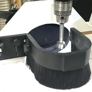 The Extractor with Column Bracket - Drill Press Dust Collection Boot