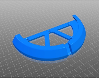 Wall Mount for Mirka Deros 650CV 150mm 6 inch Sander - 3D Printed