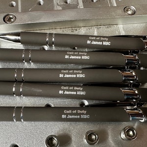 Custom Laser Engraved Personalized Pen With Stylus Pen for your Bridal Party Custom Gift Gift for Him Gift for Her Graduation image 8