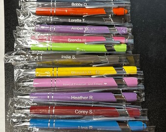 Doppelseitige Gravur | Personalisierter Stift mit Stift | Stift für Ihre Brautparty | Individuelles Geschenk | Geschenk für Ihn | Geschenk für Sie | Graduierung