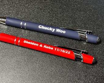 Personalisierter Stift mit Stift | Individuell Lasergravur | Stift für Ihr Geschäft | Individuelles Geschenk | Geschenk für Ihn | Geschenk für Sie | Graduierung