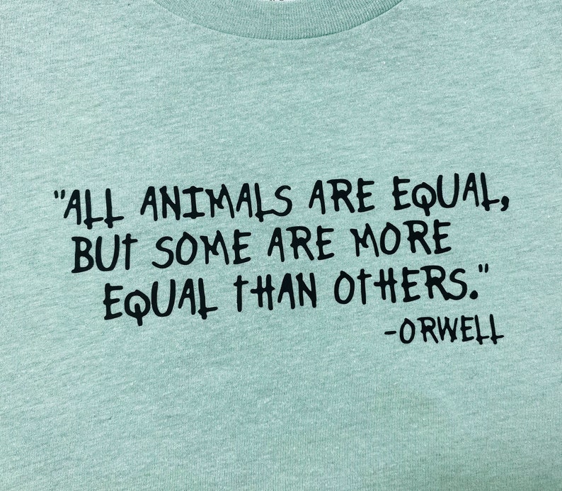 The Pigs Are in Charge Animal Farm Etsy