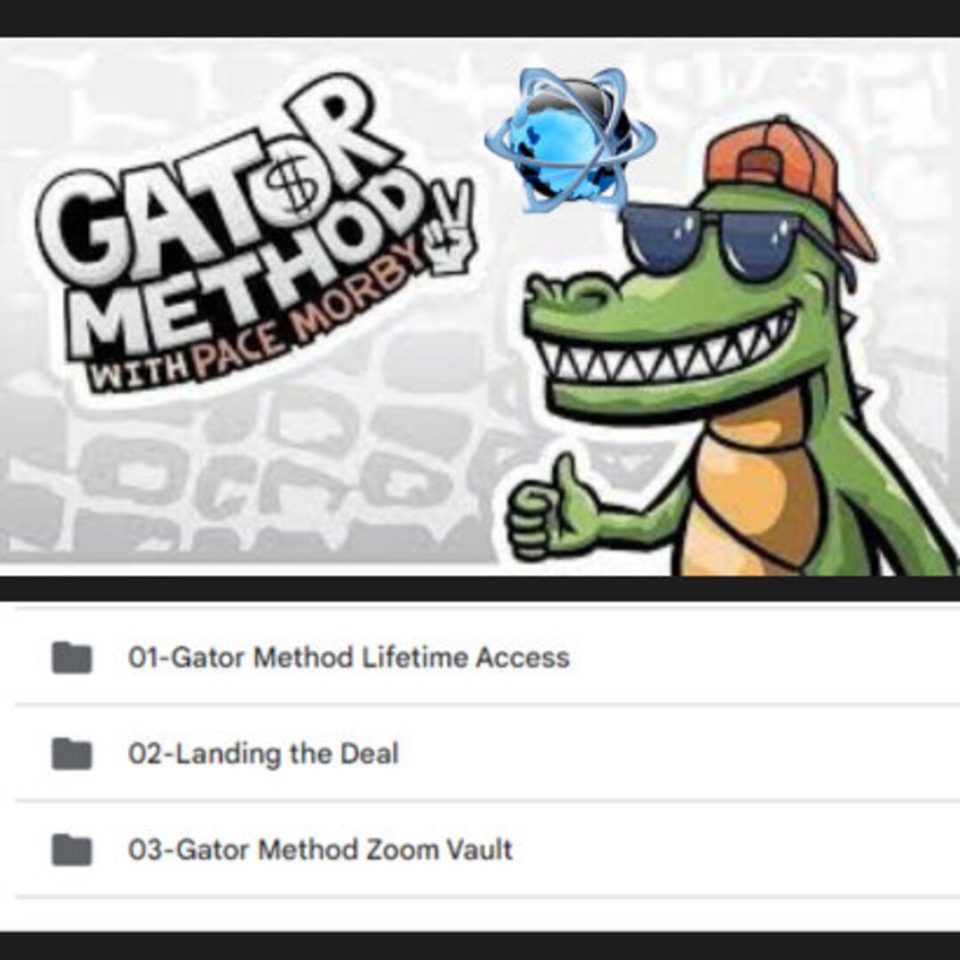 Pace Morbygator Method Etsy