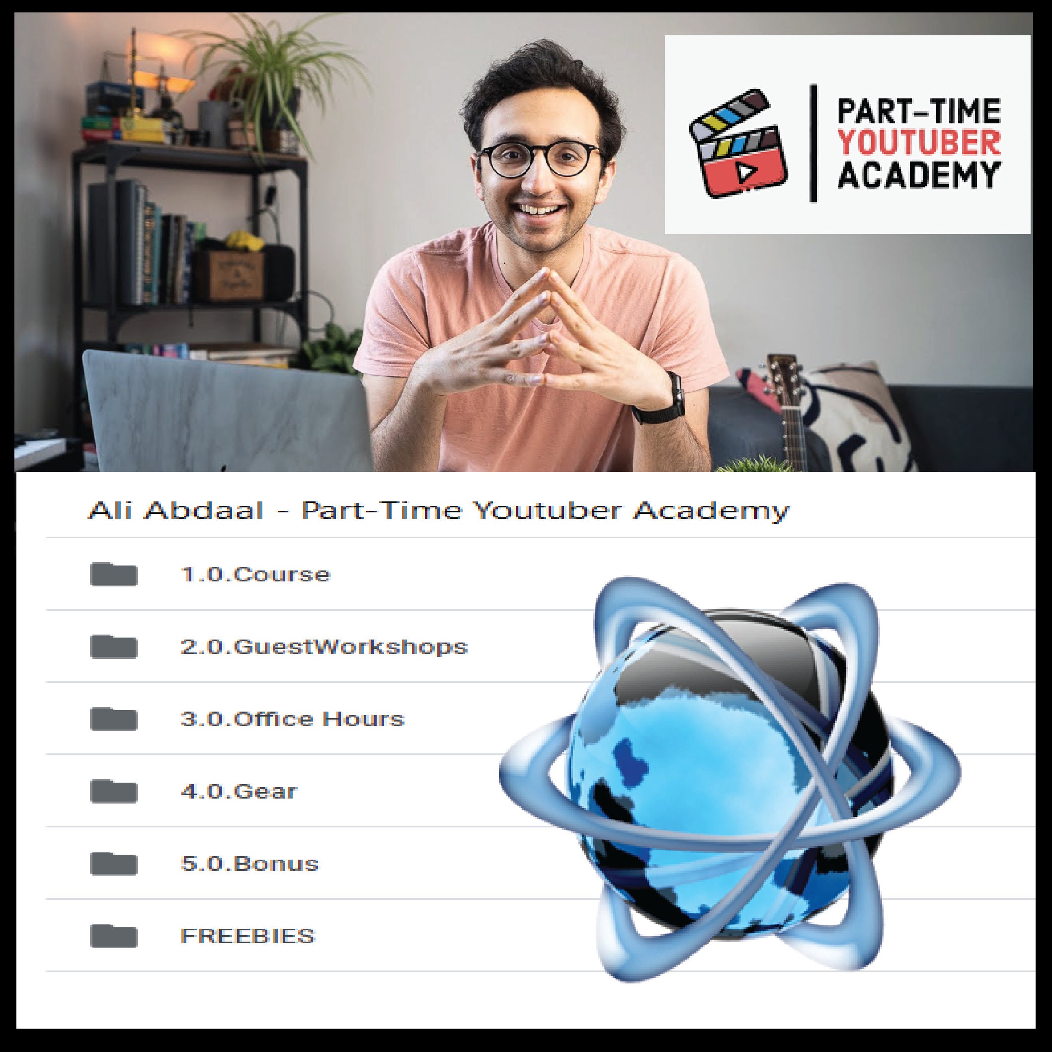 Ali Abdaal Parttime Youtuber Academy Etsy