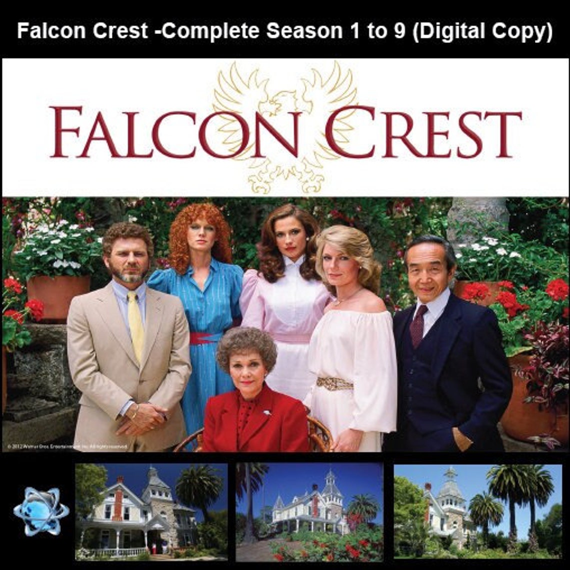 Falcon Crest complete 9 Seasons digital Copy Etsy