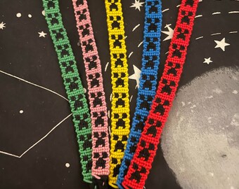 Minecraft Friendship Bracelets - Etsy