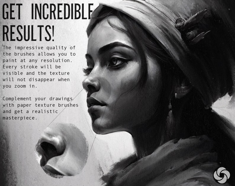 Portrait Brushes for Procreate Shading Brushes Paper Texture Etsy