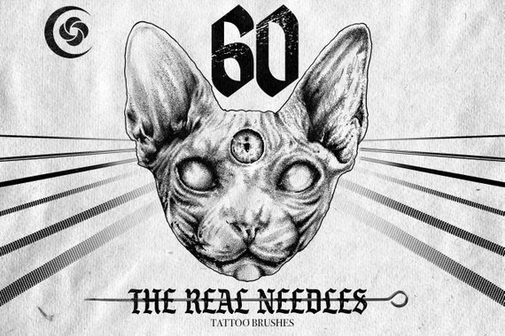 Procreate Tattoo Brushes: Liners, Shaders, Stipple