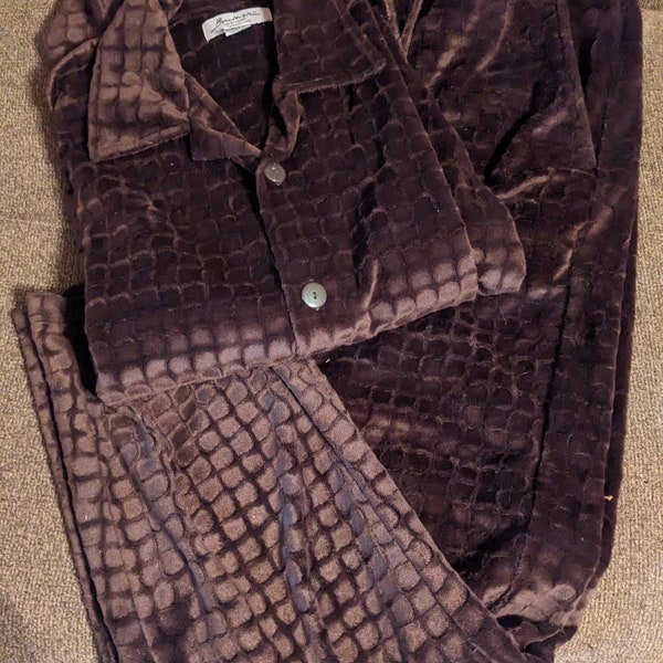 Velour Tracksuit Mens Etsy