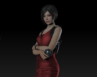 PRIVATE PRINTING PICTURE 4 x 6 inches NICE ART ADA WONG RESIDENT EVIL COSPLAY 