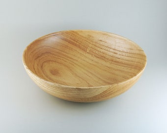 Very large bowl made of oak