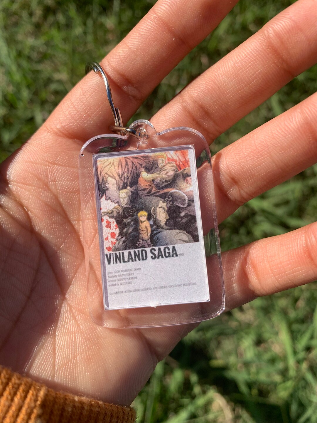 Anime Polaroid Inspired Keychain Death Anime - Etsy