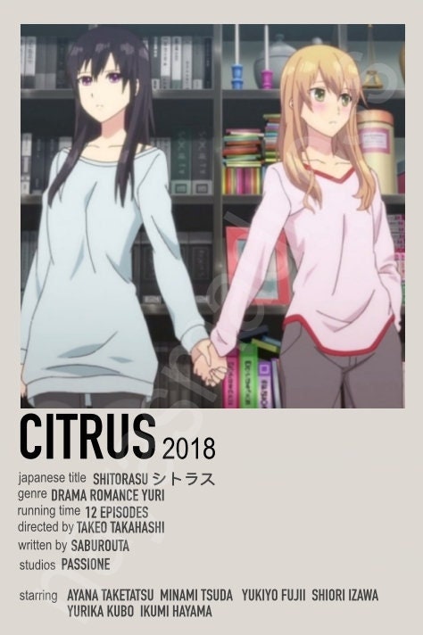 RobbyRobinson on Tumblr: So, let's talk Citrus. Currently watching this  anime series alongside Yuru Camp. In short, Citrus originally began as a  manga...