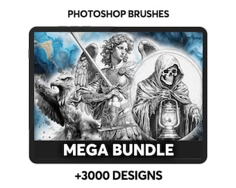 ALL-IN-ONE! - 3136 Designs / 99 Sets - Photoshop Bundle from my Shop