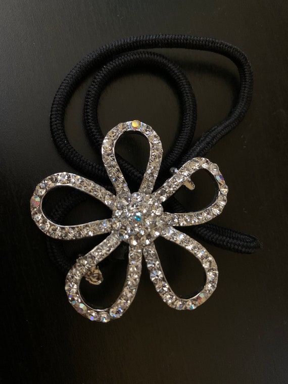 Crystal Unique Rhinestone Hair Tie Elastic Replace